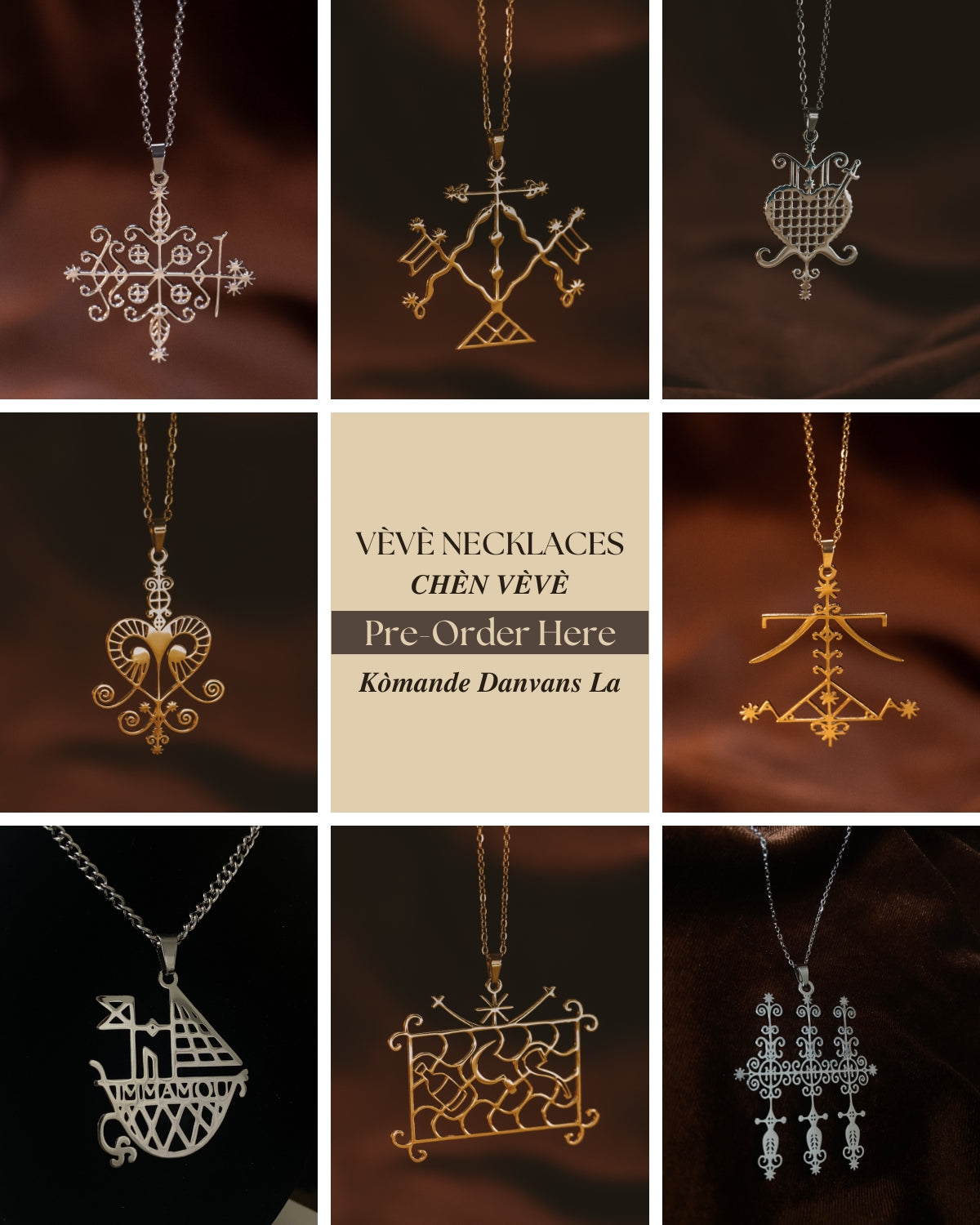 *Pre-Order* | Chèn Vèvè | Vèvè Necklaces